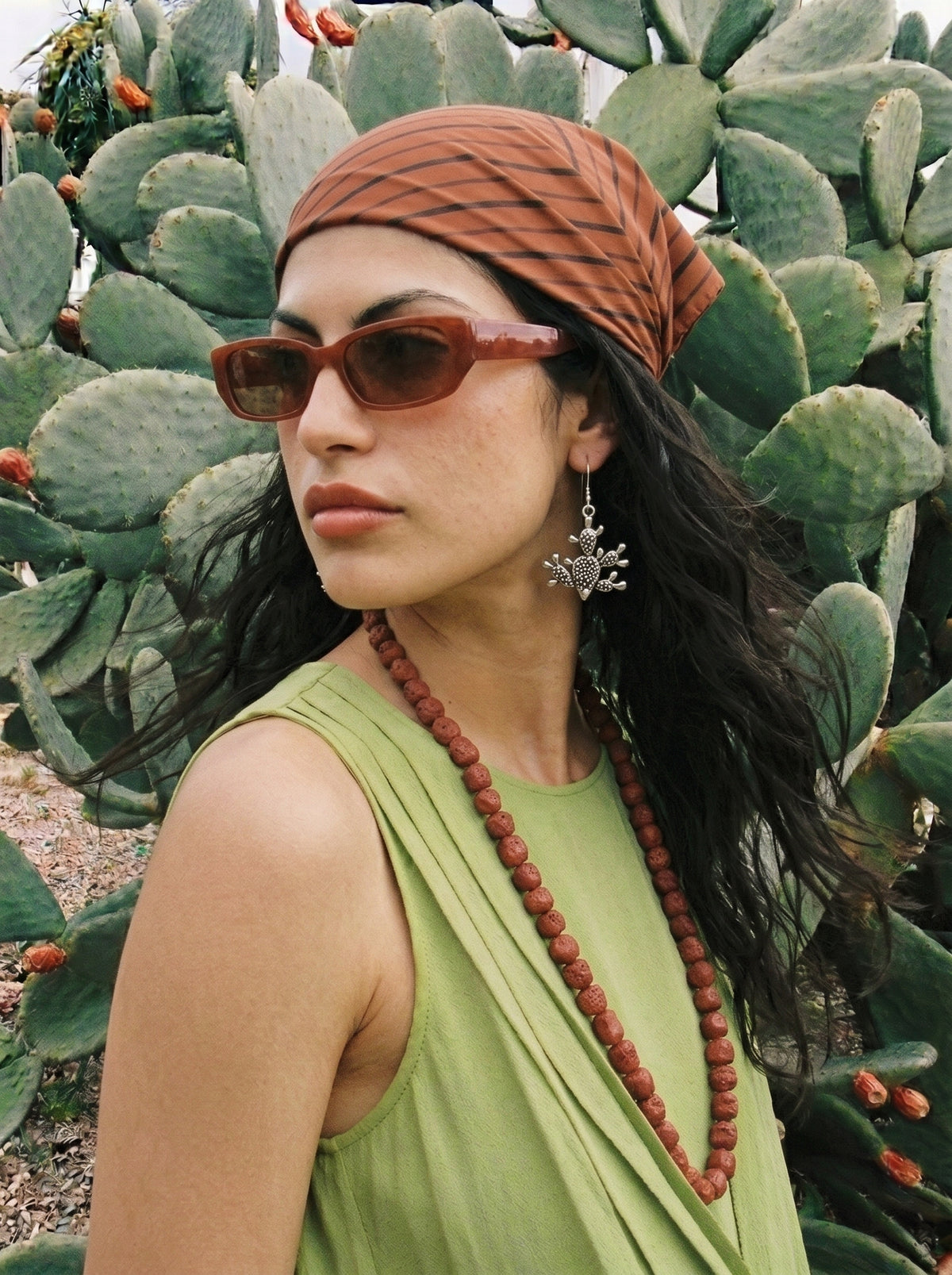 Nopal Cactus Earrings